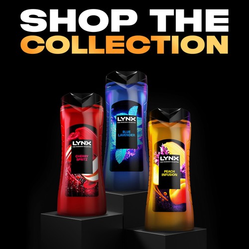 Lynx Shower Gel Blue Lavender   400ml thumbnail 3