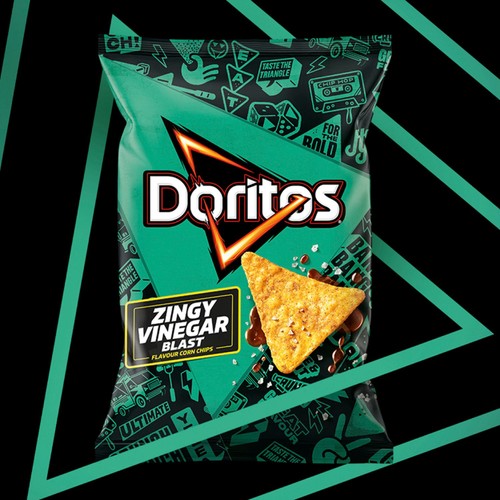 Doritos Vinegar Sharing Tortilla Crisps  180g thumbnail 2