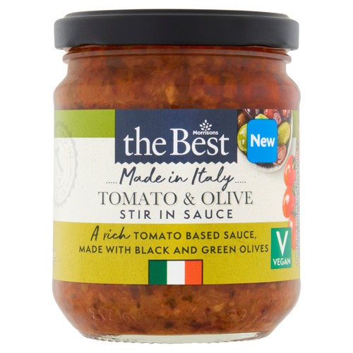 Morrisons The Best Tomato & Olive Stir In