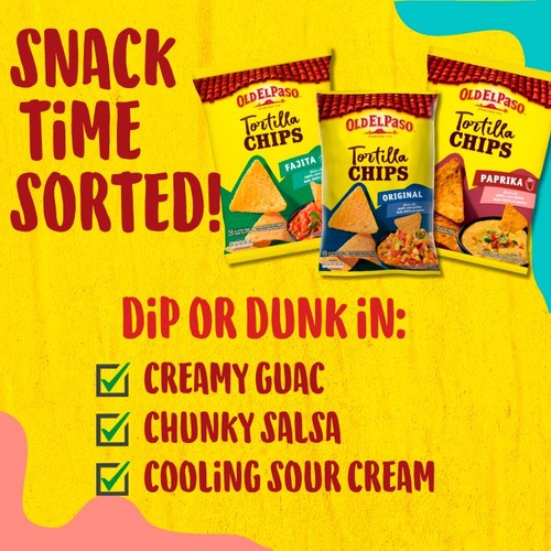 Old El Paso Fajita Tortilla Chips 185g thumbnail 3