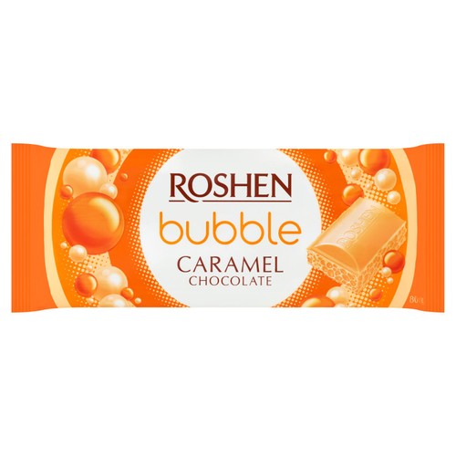 Roshen Bubbles Chocolate Bar Caramel