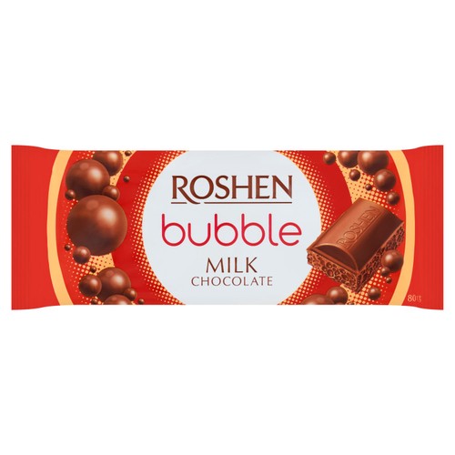 Roshen Bubbles Chocolate Bar Milk 