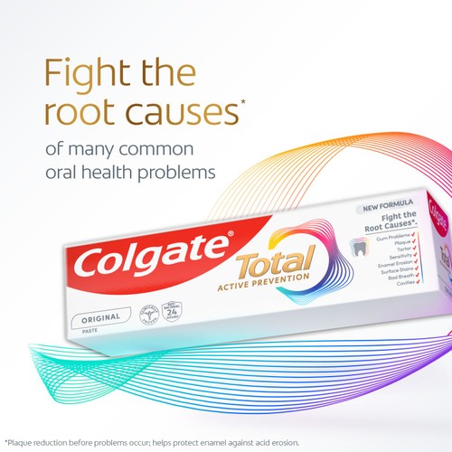 Colgate Total Active Prevention Original Toothpaste 75ml thumbnail 4