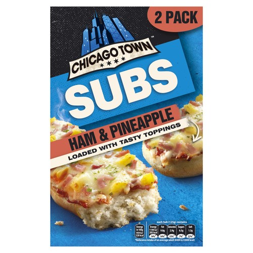 Chicago Town Subs Ham & Pineapple thumbnail 2