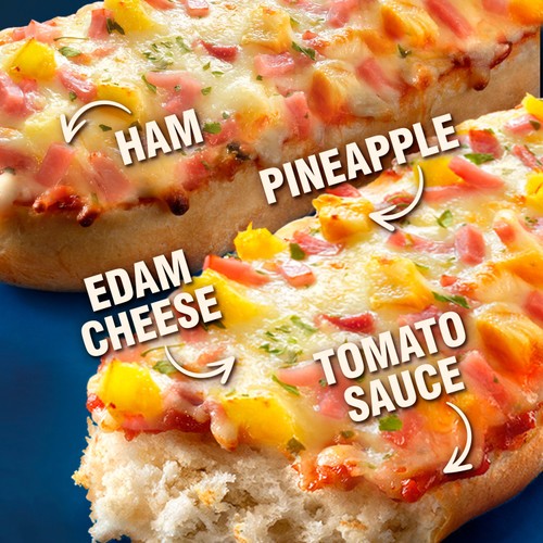 Chicago Town Subs Ham & Pineapple thumbnail 3