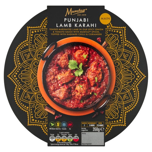 Mumtaz Punjabi Lamb Karahi 