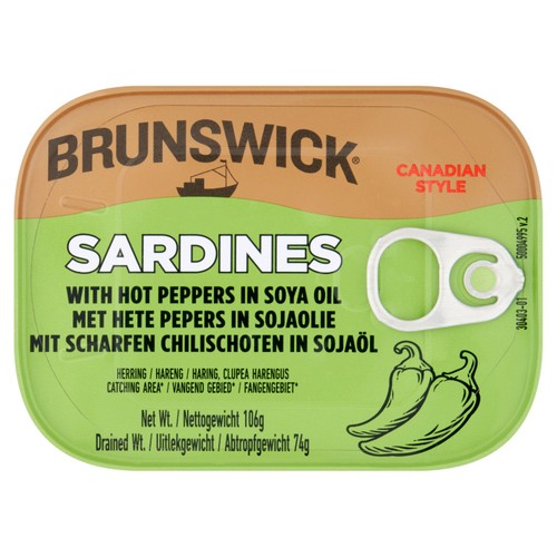 Brunswick Sardines With Peppers