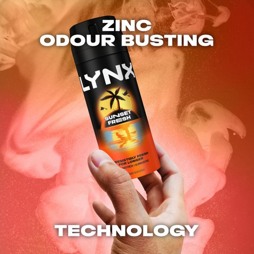 Lynx Body Spray Sunset Fresh   150ml thumbnail 3