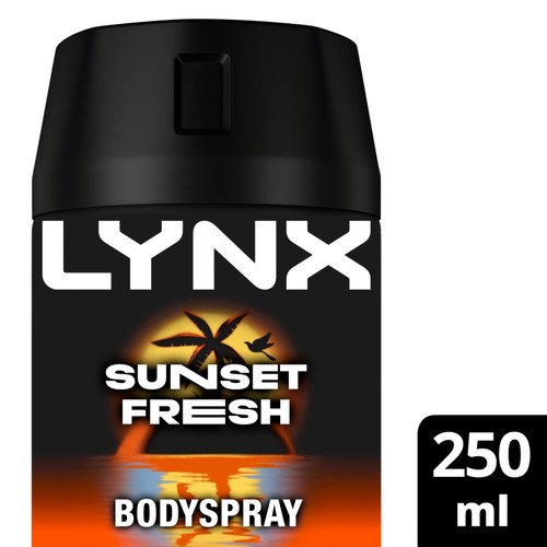 Lynx Body Spray Sunset Fresh   250ml