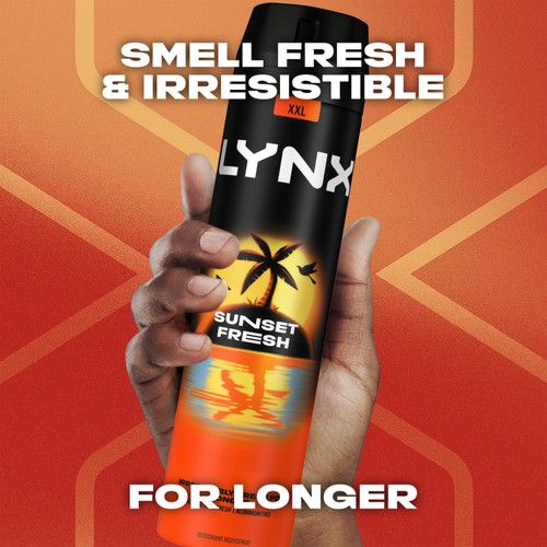 Lynx Body Spray Sunset Fresh   250ml thumbnail 2