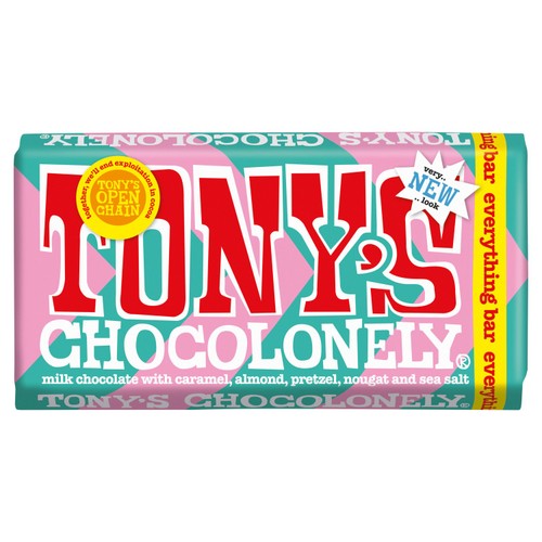 Tony's Chocolonely Milk Everything Bar 180g