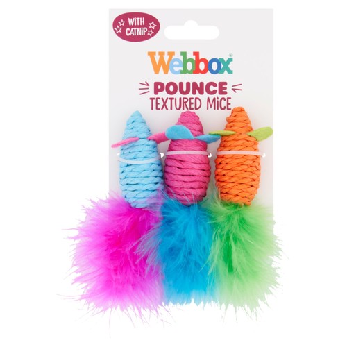 Webbox Pounce Animal Cat Toy 