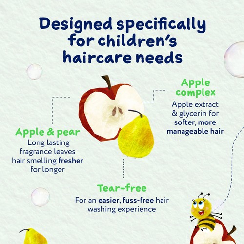 Childs Farm 2 In1 Shampoo & Conditioner Apple & Pear    250ml thumbnail 2