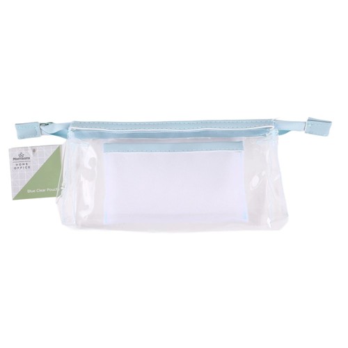 Nutmeg Clear Pouch Blue