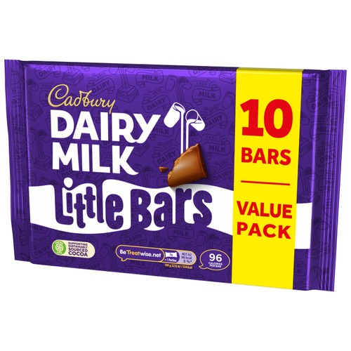 Cadbury Dairy Milk Little Bar 10 Pack thumbnail 4