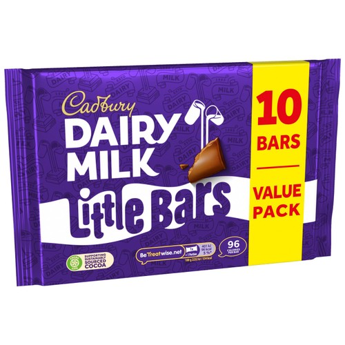 Cadbury Dairy Milk Little Bar 10 Pack thumbnail 5
