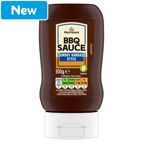 Morrisons Smoky Kansas Style BBQ Sauce 300g