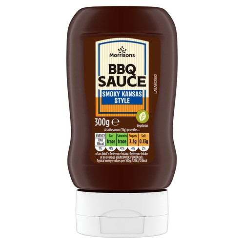 Morrisons Smoky Kansas Style BBQ Sauce 300g thumbnail 2