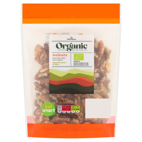 Morrisons Organic Walnuts 150g