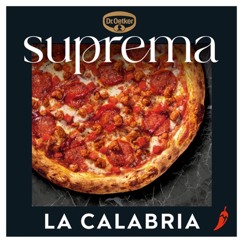 Dr. Oetker Suprema La Calabria Salami & Nduja Sausage Sourdough Pizza 454g