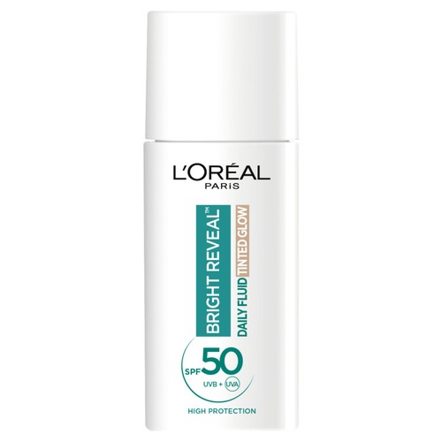 L'Oreal Bright Reveal Uv Fluid Tinted Glow Pearl 