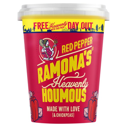 Ramona's Red Pepper Houmous   500g