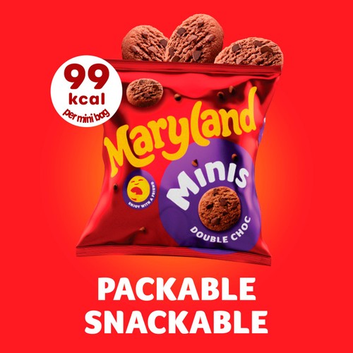 Maryland Cookies Minis Double Chocolate 10 Multipacks thumbnail 3