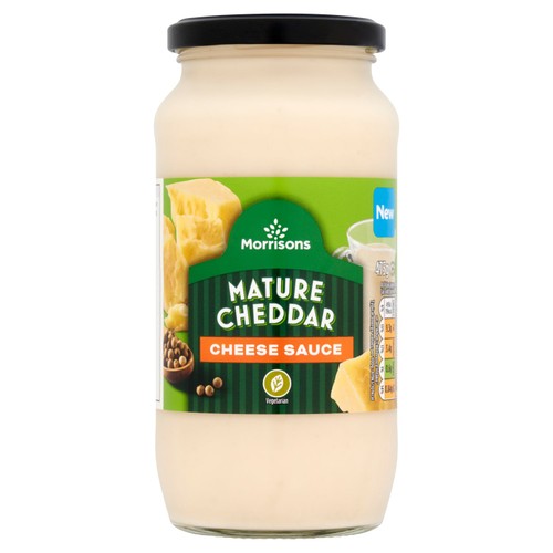 Morrisons Mature Cheddar Cheese Sauce 475g