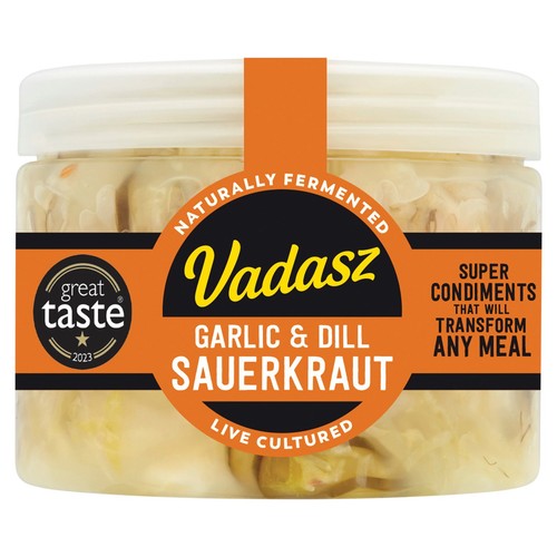 Vadasz Garlic & Dill Sauerkraut   400g