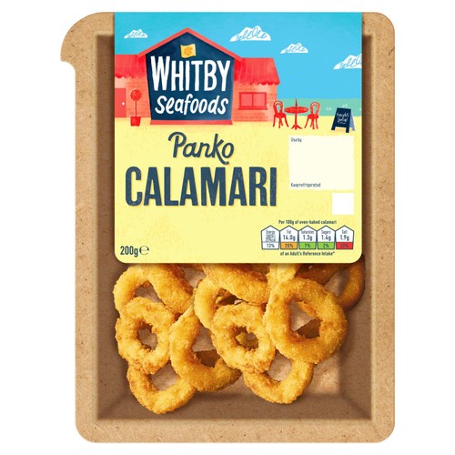 Whitby Seafoods Panko Calamari 200g