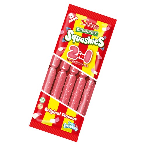 Swizzels Squashies 2in1 Ice Pop 8x100g