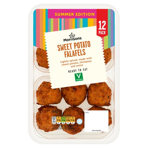 Morrisons 12 Sweet Potato Falafels 144g