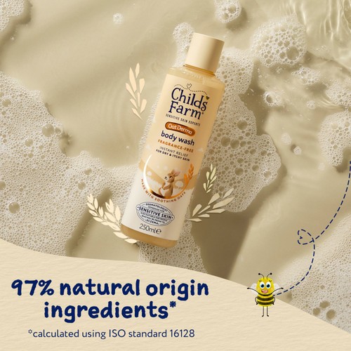 Childs Farm Oatderma Body Wash Fragrance-Free thumbnail 3