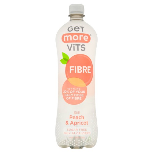 Get More Fibre Still Peach & Apricot Water 1l