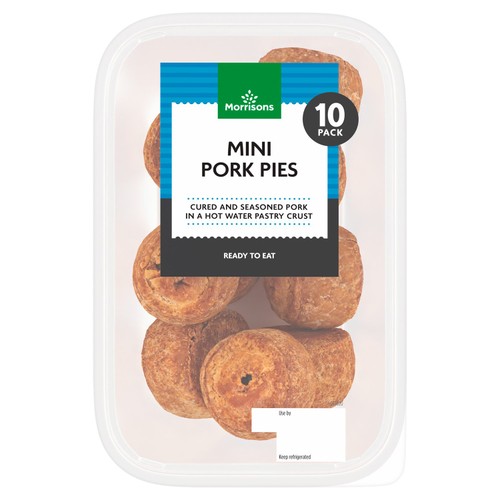 Morrisons 10 Dinky Pork Pies 250g