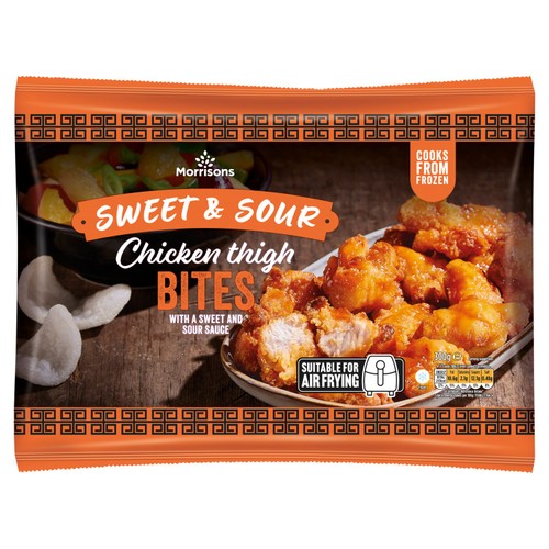 Morrisons Sweet & Sour Chicken Thigh Bites 
