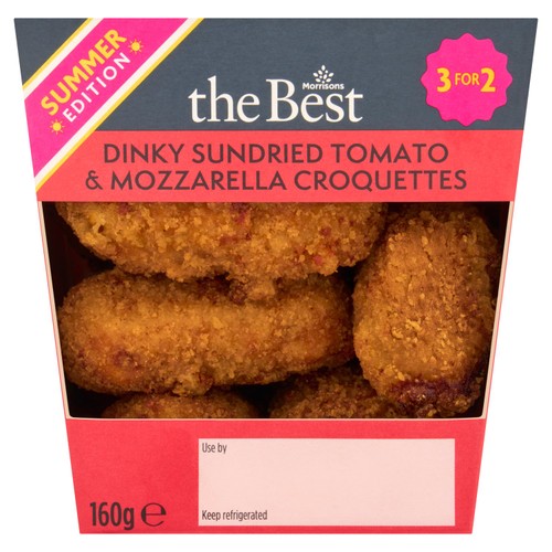 Morrisons The Best Tomato & Mozzarella Croquettes 160g
