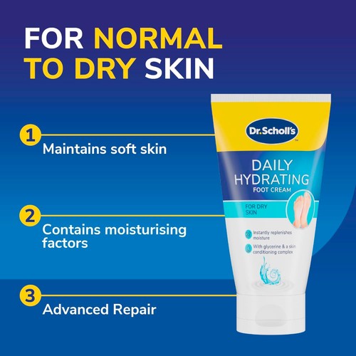 Dr. Scholl's Daily Hydrating Foot Cream   150ml thumbnail 4