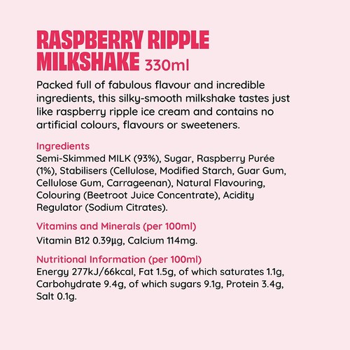Shaken Udder Raspberry Ripple Milkshake  thumbnail 4