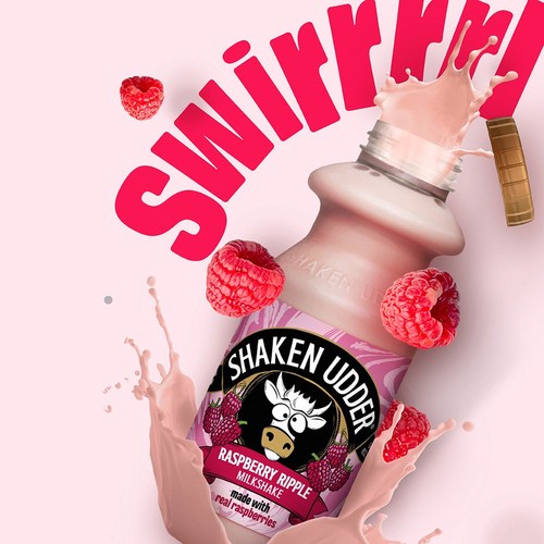 Shaken Udder Raspberry Ripple Milkshake  thumbnail 6
