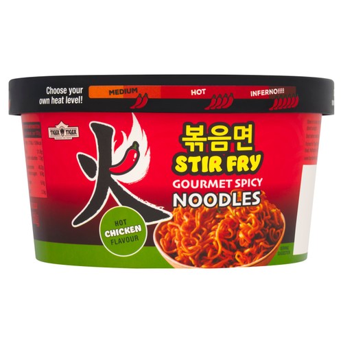 Tiger Tiger Stir Fry Noodles Hot Chicken Flavour thumbnail 2
