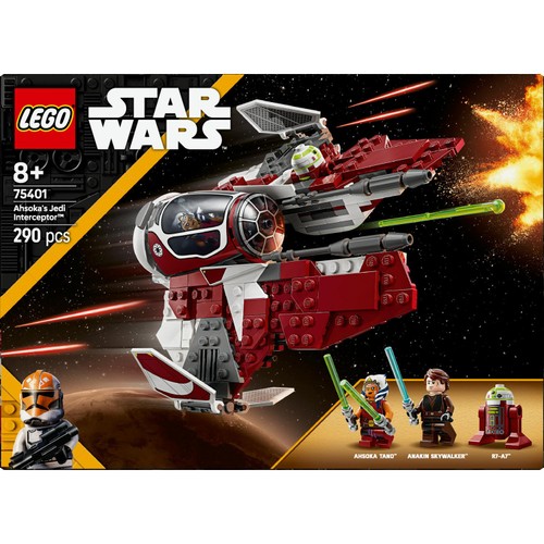 Lego Star Wars Ahsoka's Jedi Interceptor 75401 thumbnail 2
