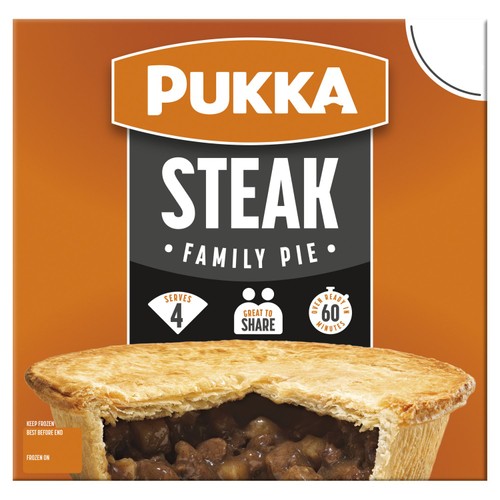 Pukka Steak Family Pie 650g thumbnail 2