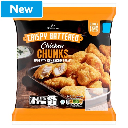 Morrisons Battered Chicken Chunks