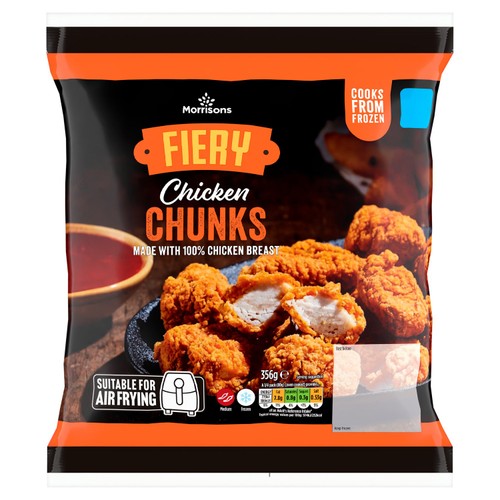Morrisons Hot & Spicy Chicken Chunks