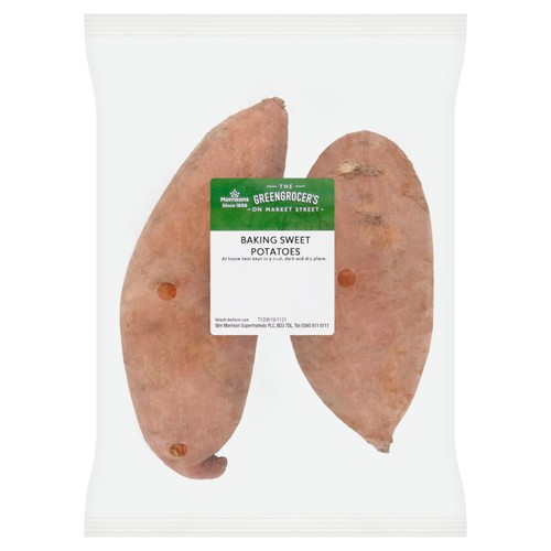 Morrisons British Market Street Baking Sweet Potatoes Twin Pack