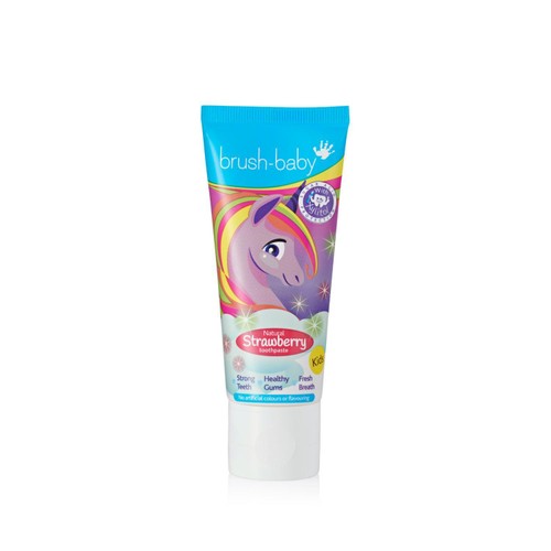Brush-Baby Natural Strawberry Toothpaste 