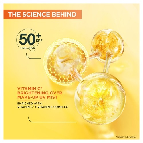 Garnier Vitamin C SPF 50 Spray Mist  thumbnail 3