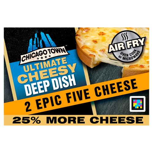 Chicago Town Ultimate Cheesy Deep Dish Epic Five Cheese Pizza thumbnail 5