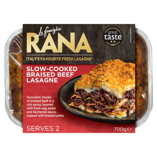 La Famiglia Rana Slow Cooked Braised Beef Lasagne